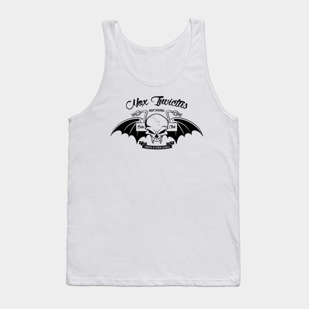 Shadowhunters - Nox Invictus Bike Club Tank Top by BadCatDesigns